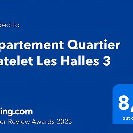 פריז Appartement Quartier Chatelet Les Halles 3 Free Netflix מראה חיצוני תמונה